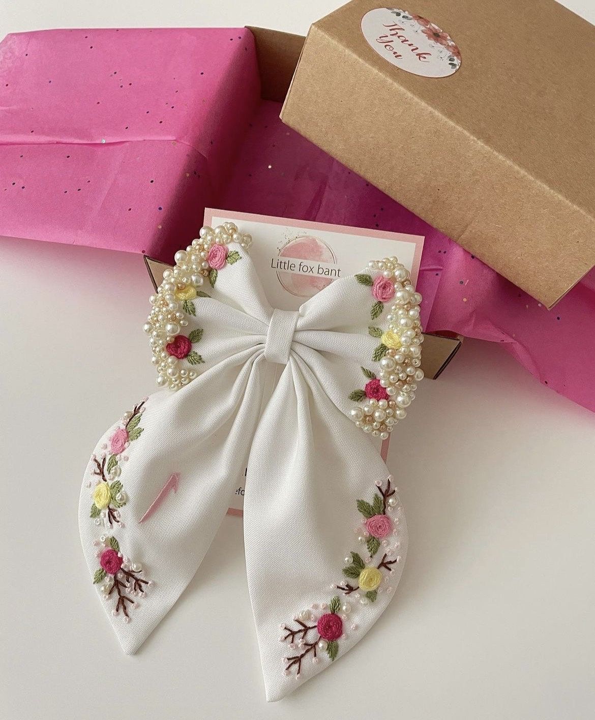 Stylish Golden Metal Pearl Stone Hair Claw Clip 